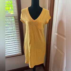 GAP V neck t-shirt dress